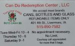 Can Do Redemption Center, Llc